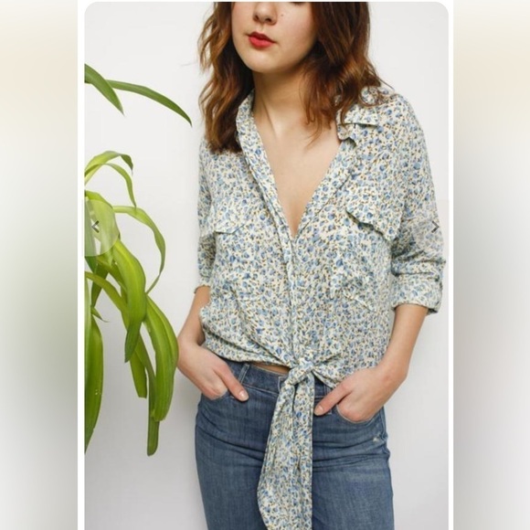 Faithfull The Brand Brigitte Knot Shirt - Picture 2 of 8